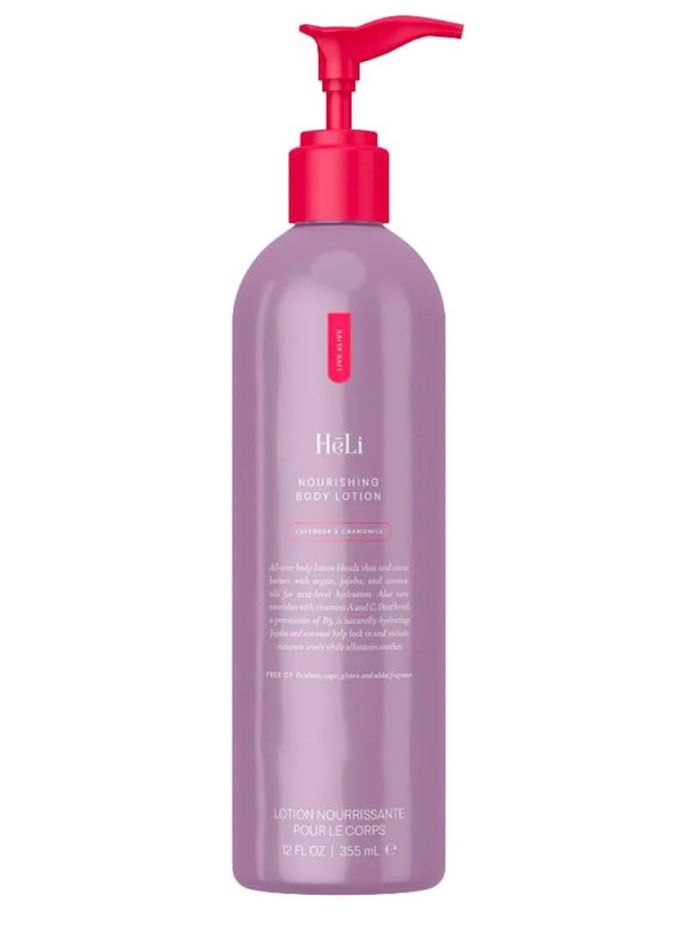 Pure Romance Nourishing Body Lotion HeLi Lavender & Chamomile Scent NWT